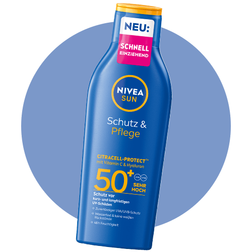 NIVEA Schutz und Pflege Sonnenmilch mit Lichtschutzfaktor 50