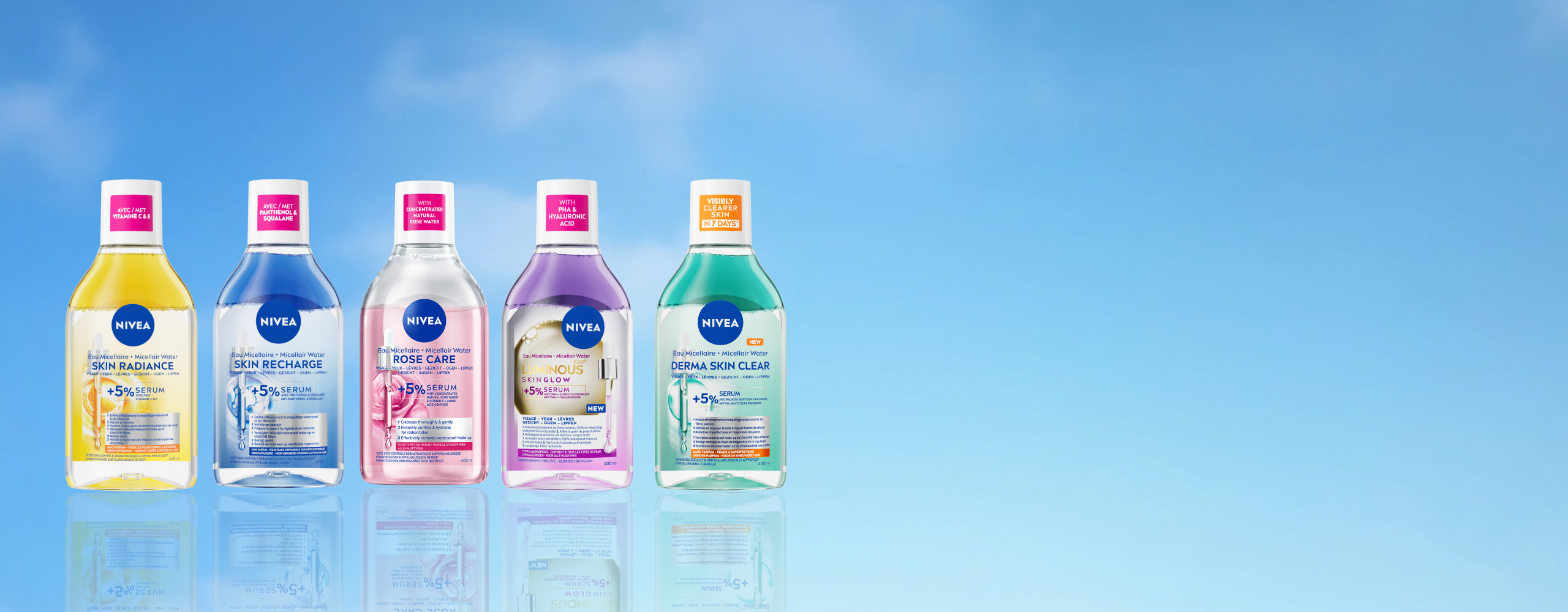 Micellaires Infusées au Sérum