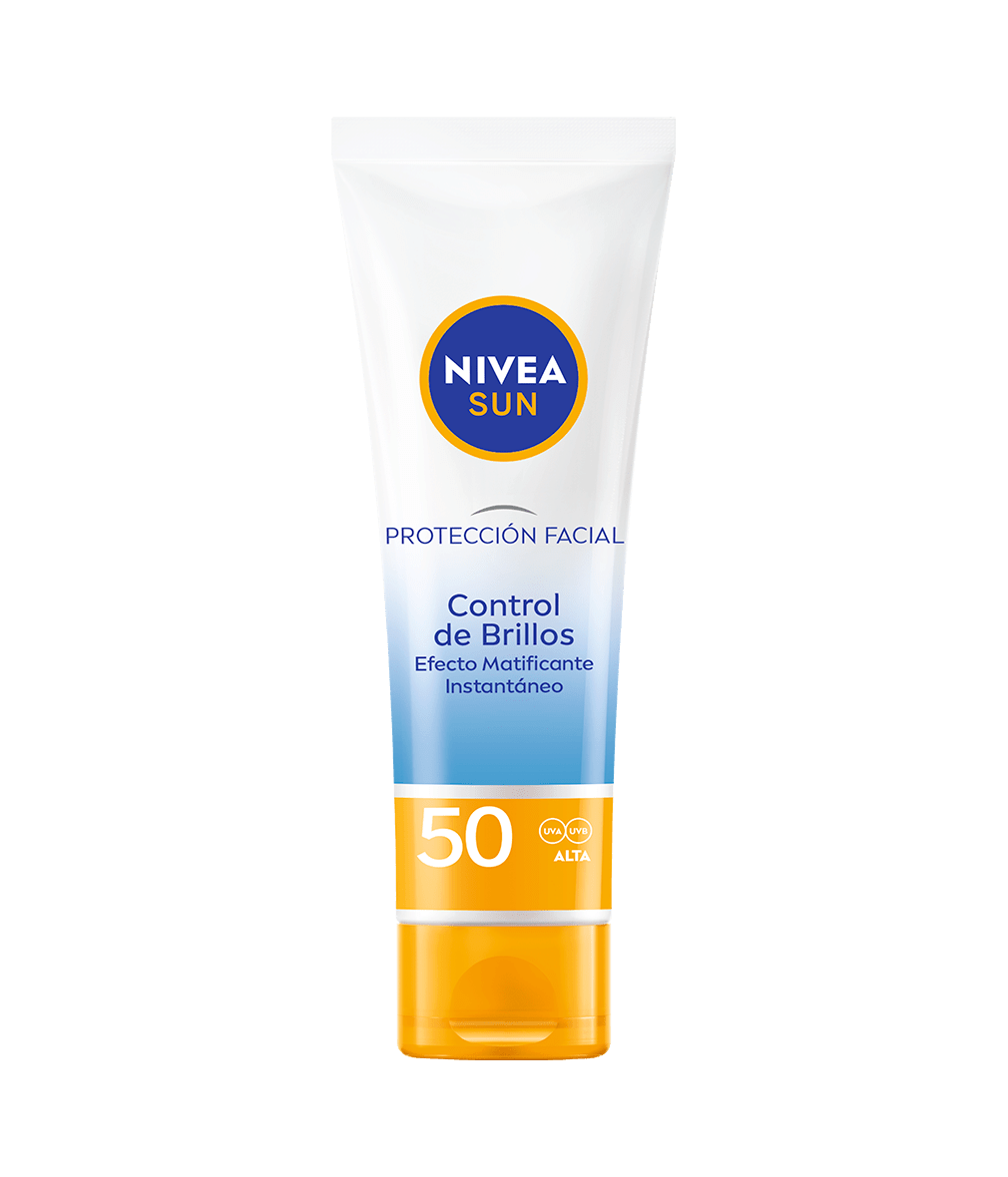 NIVEA SUN Protección Facial Control de Brillos FP 50