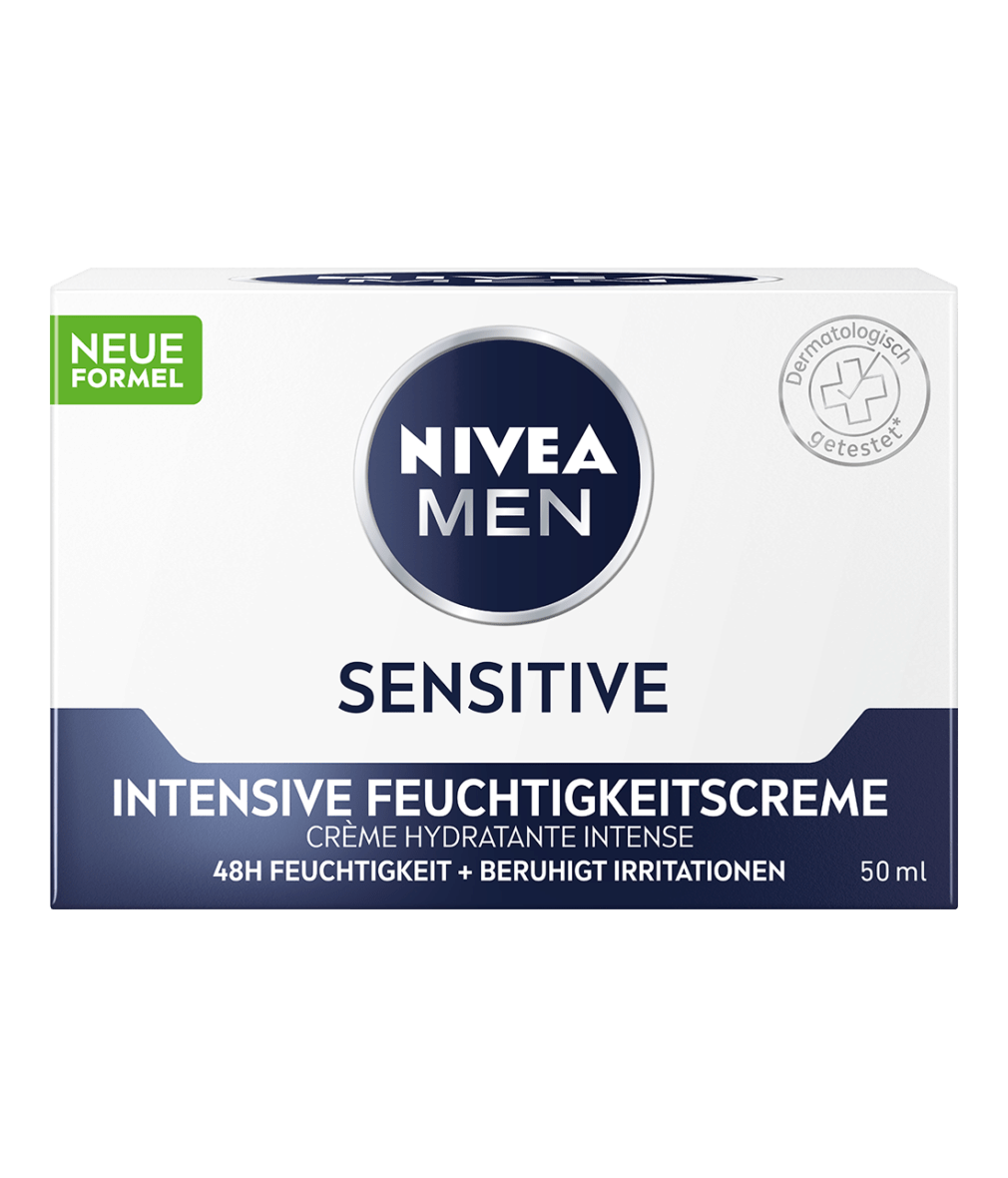 NIVEA MEN Sensitive Intensive Feuchtigkeitscreme_50ml_Tiegel