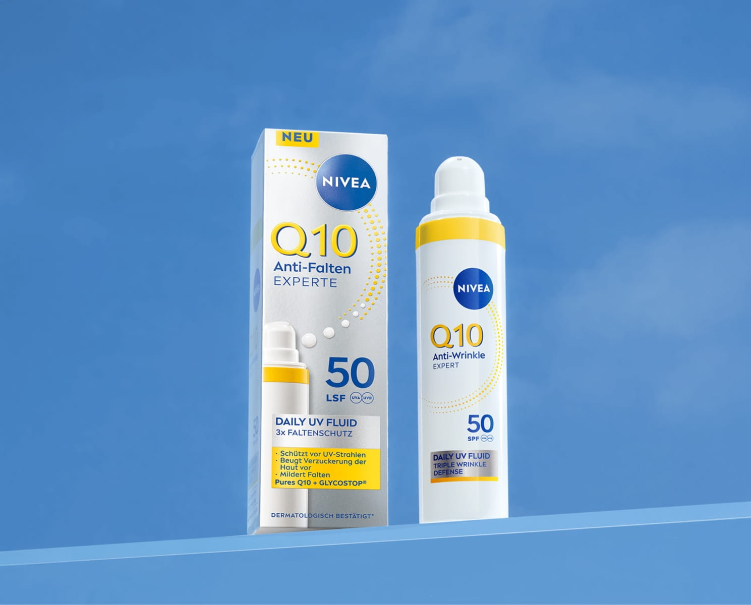 Neues NIVEA Face Q10 Daily UV Fluid LSF 50 – 1.000 NIVEA Botschafter*innen haben das Produkt getestet.