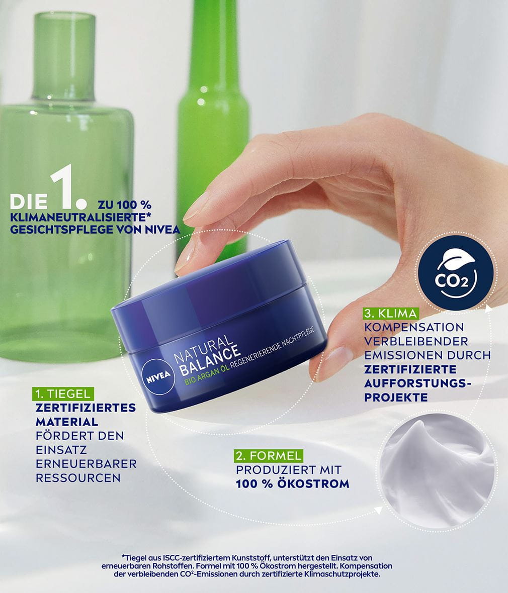 NIVEA Natural Balance Regenerierende Nachtpflege