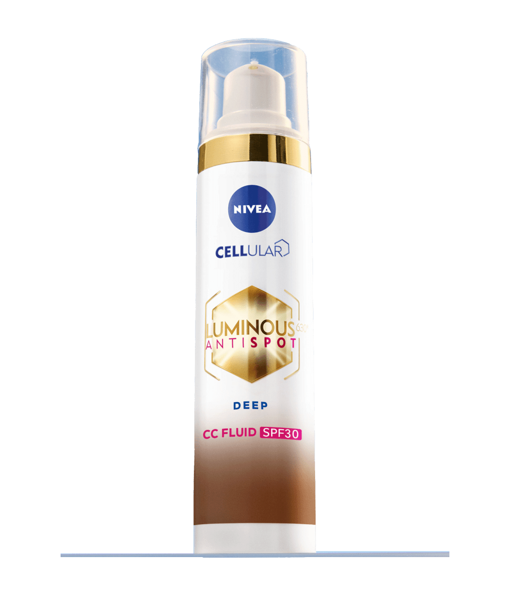 a product packshot of LUMINOUS630® 3-in-1 CC Fluid for dark skin
