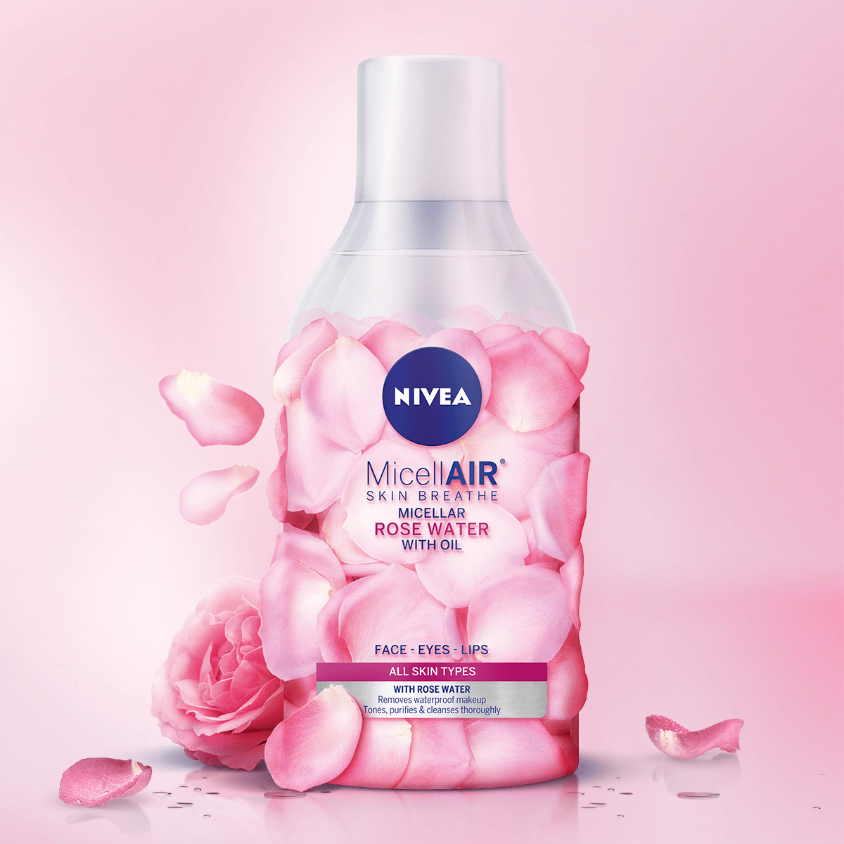 NIVEA® SKIN BREATHE APĂ MICELARĂ BIFAZICĂ