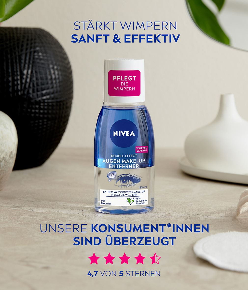 NIVEA Augen Make Up Entferner Double Effect