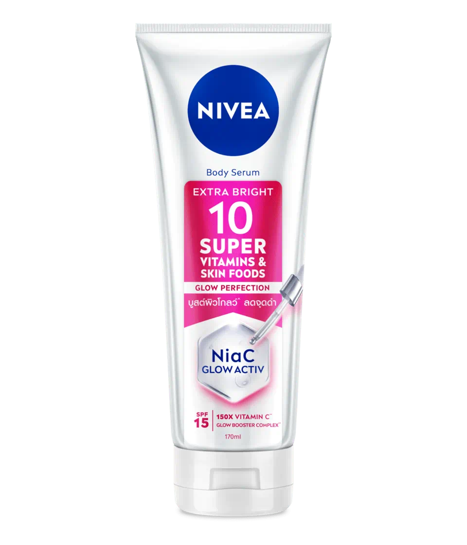 Nivea บอดี้ เซรั่ม 10 ซูเปอร์ วิตามิน โกลว์ เพอร์เฟคชั่น