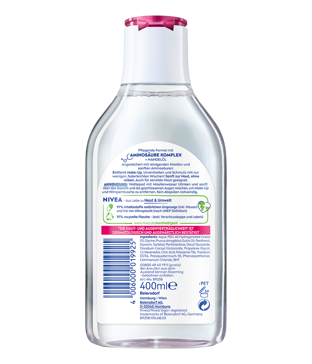 NIVEA Mizellenwasser Pflegend 400 ml