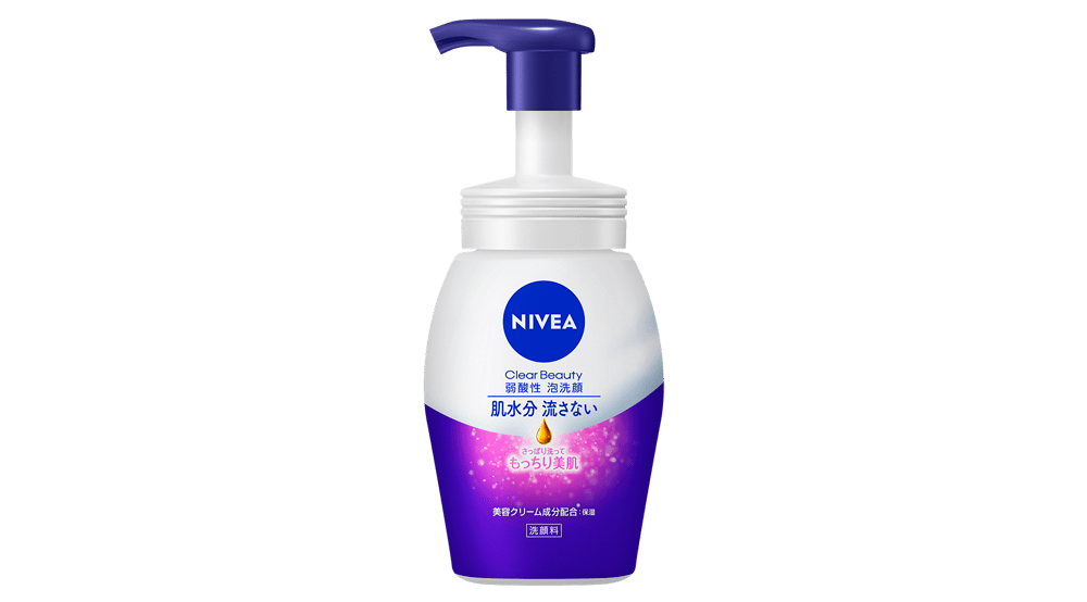 ニベア クリアビューティー弱酸性泡洗顔 もっちり美肌 本体 - NIVEA ニベア クリアビューティー弱酸性泡洗顔 もっちり美肌 本体 - NIVEA