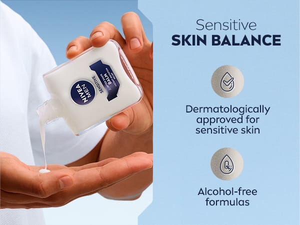 Sensitive skin stubble balm