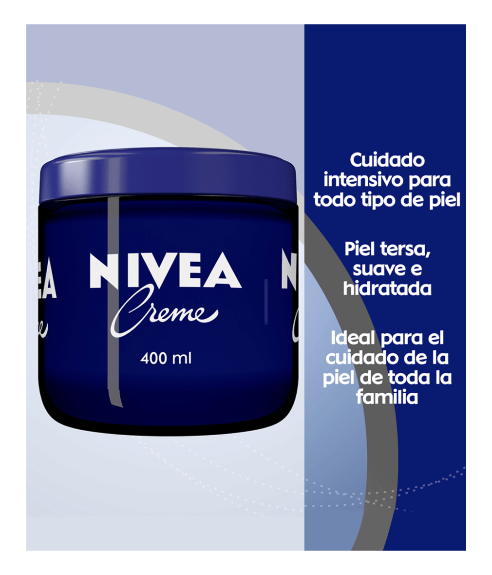 Crema Humectante Nivea Creme 400 ml