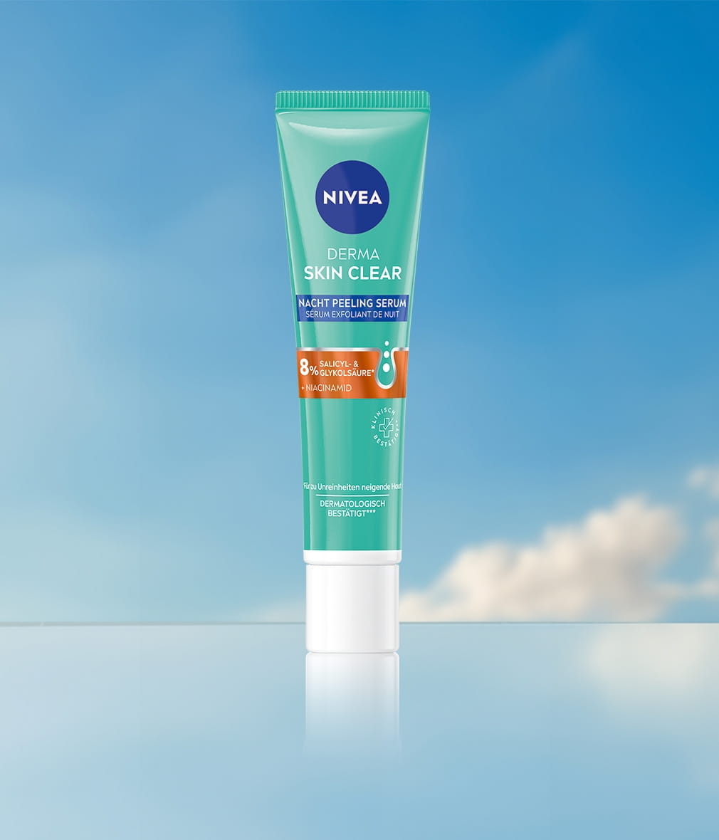 Effektives Derma Skin Clear Nacht Peeling Serum