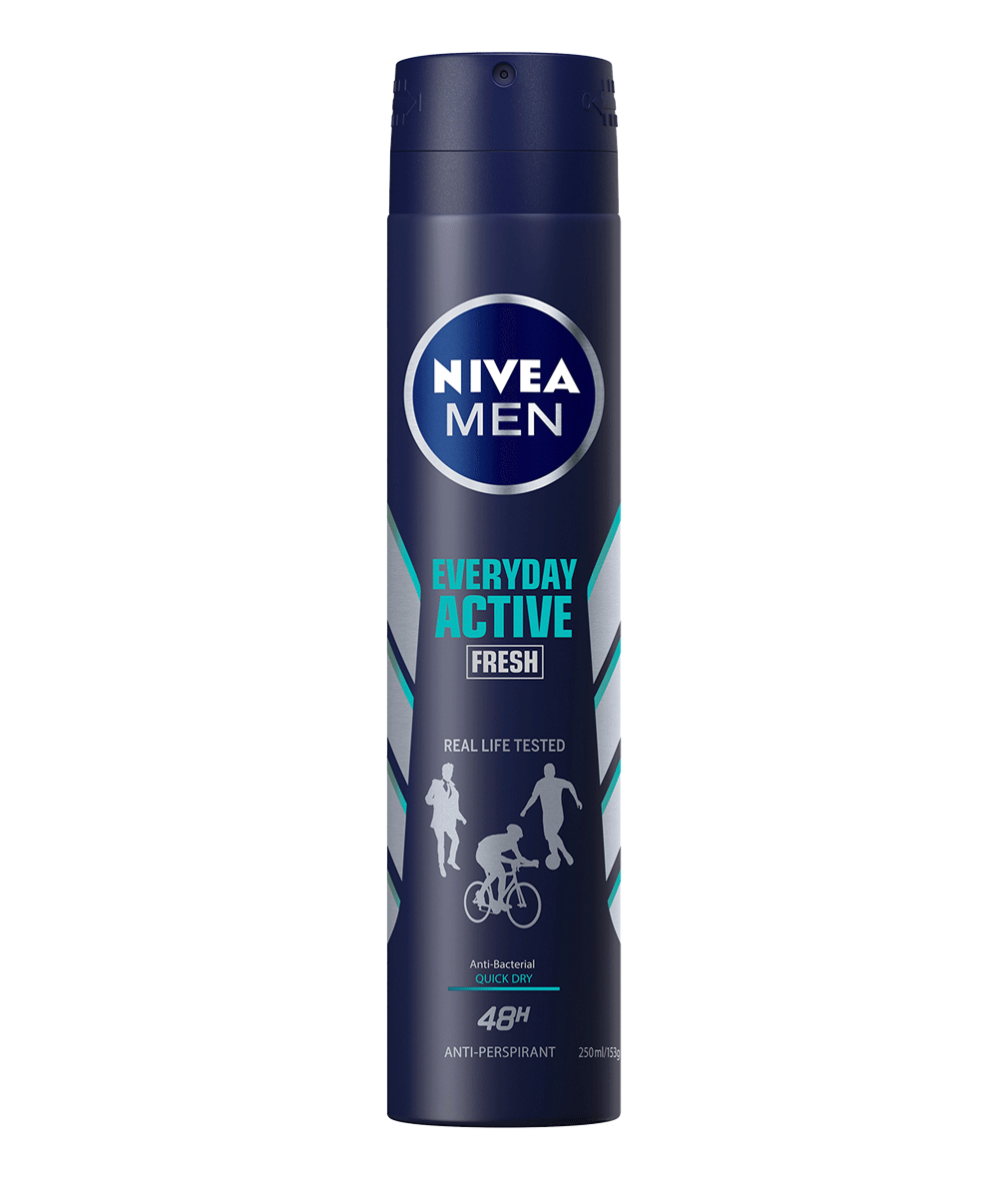 NIVEA FOR MEN Everyday Active Aerosol Fresh