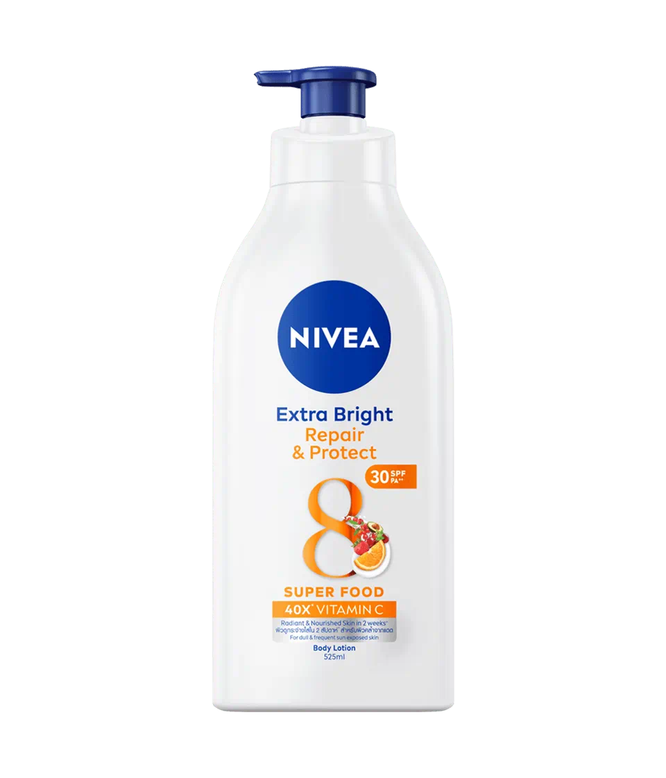 Nivea เอ็กซ์ตร้าไบรท์รีแพร์แอนด์โพรเทคSPF30พีเอ++บอดี้โลชั่น