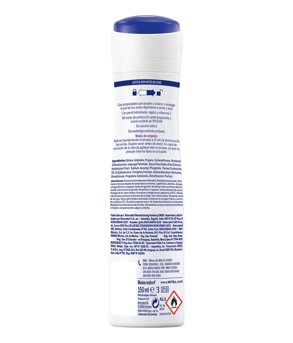 Antitranspirante Aclarado Spray 150 ML Natural Beauty