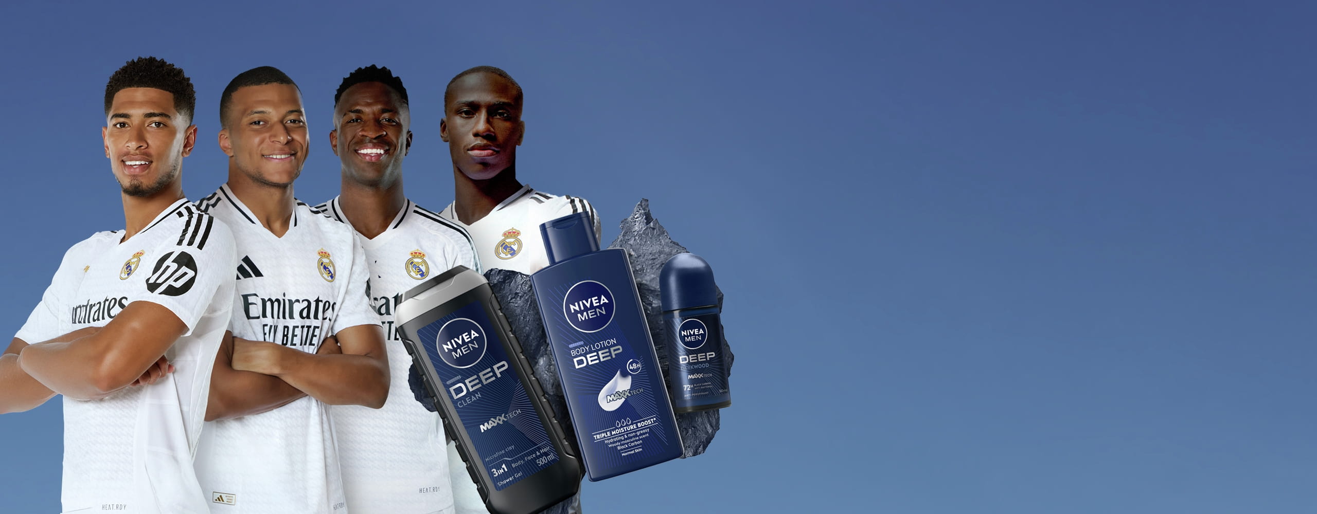NIVEA Man with Deep products