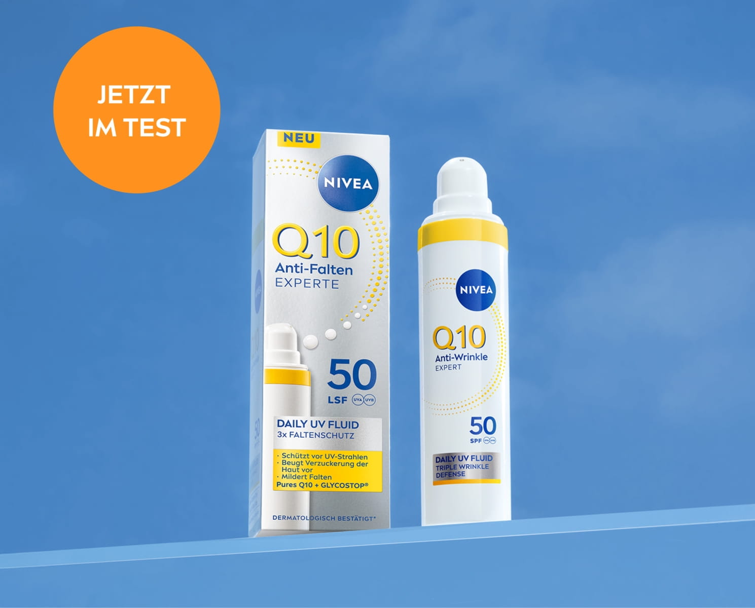 NIVEA Face Q10 Daily UV Fluid LSF 50 – jetzt im Test!