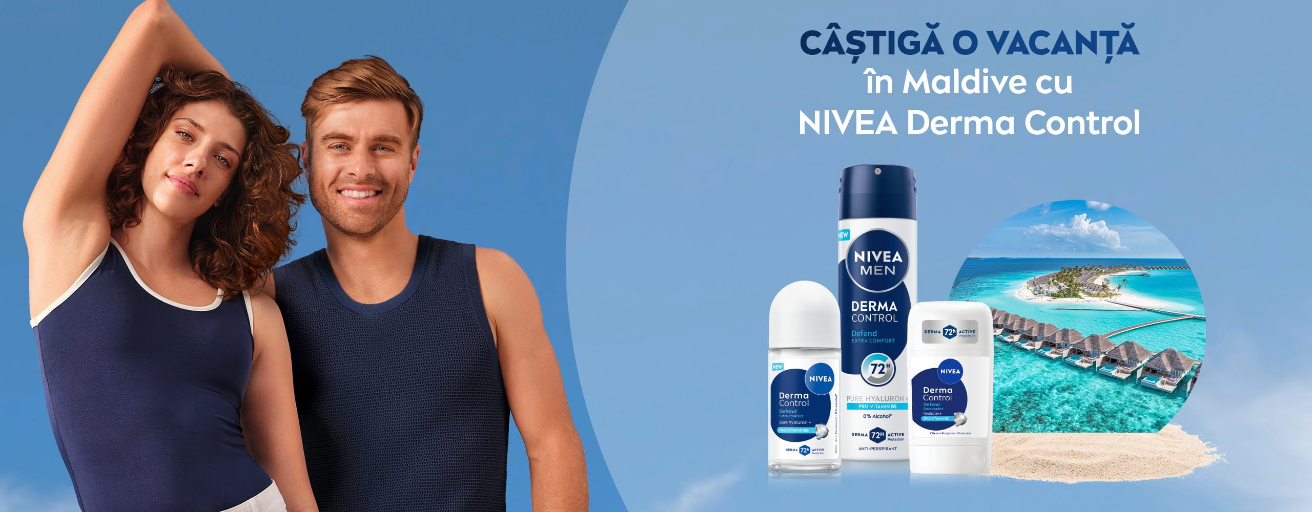 Câștigă cu NIVEA Derma Control!