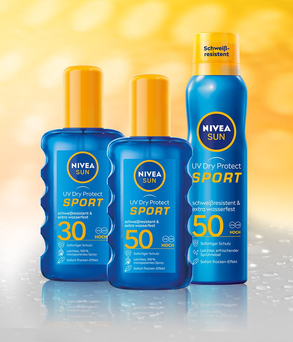 NIVEA SUN UV Dry Protect Sport Spray LSF 50 200ml