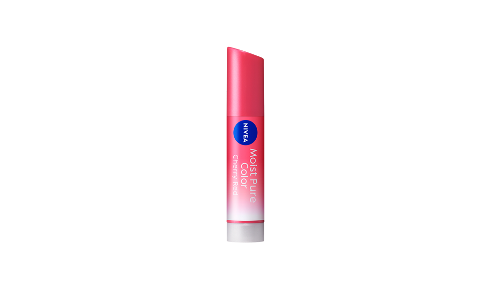 ニベア モイストピュアカラーリップ チェリーレッド - NIVEA