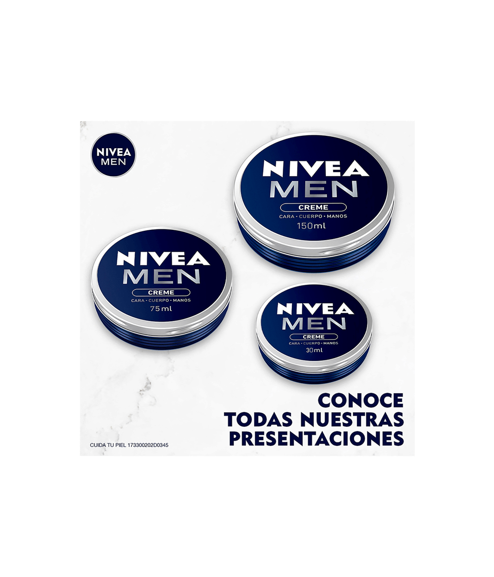 Crema para Hombre Cara, Cuerpo, Manos de 30 ML