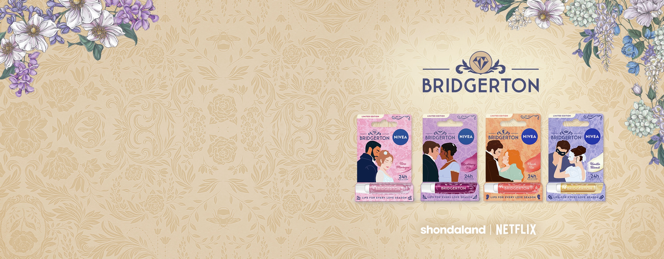 Labello limitovaná edícia Bridgerton