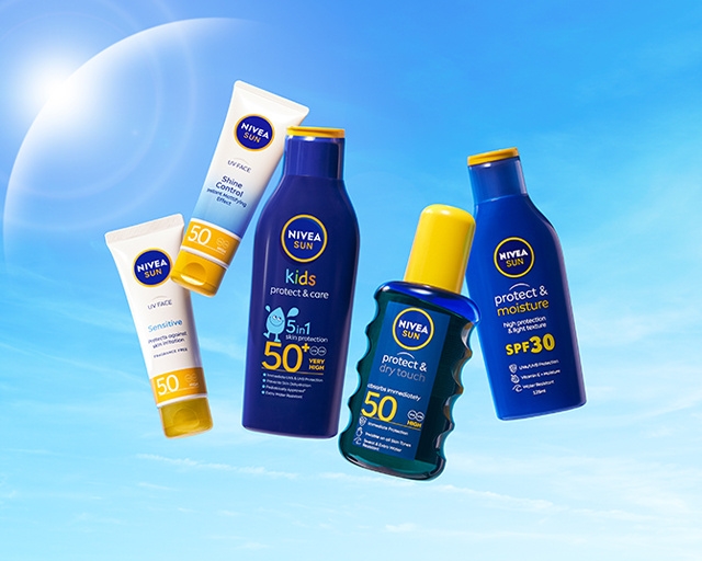 Sunscreen Lotion and Suncare products - Nivea