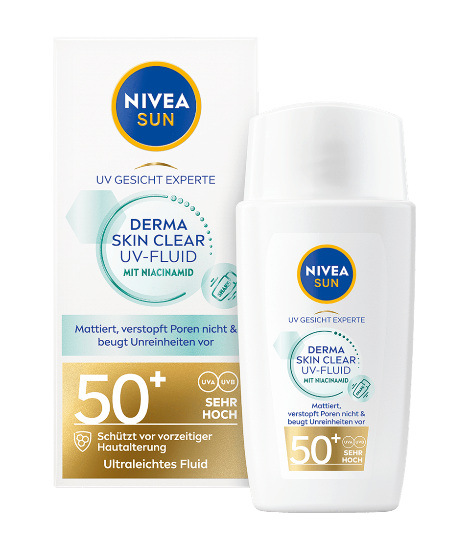 NIVEA SUN Derma Skin Clear Fluid LSF 50+