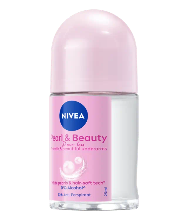 Nivea เพิร์ล แอนด์ บิวตี้ เชฟ เลส โรลออน