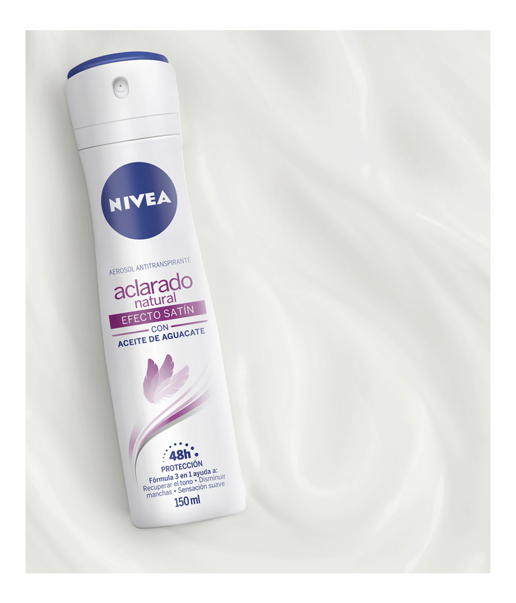 Antitranspirante Aclarado Efecto Satin Spray