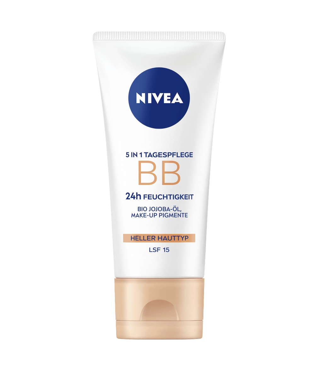 NIVEA 5in1 Tagespflege BB Cream heller Hauttyp LSF 15 50 ml