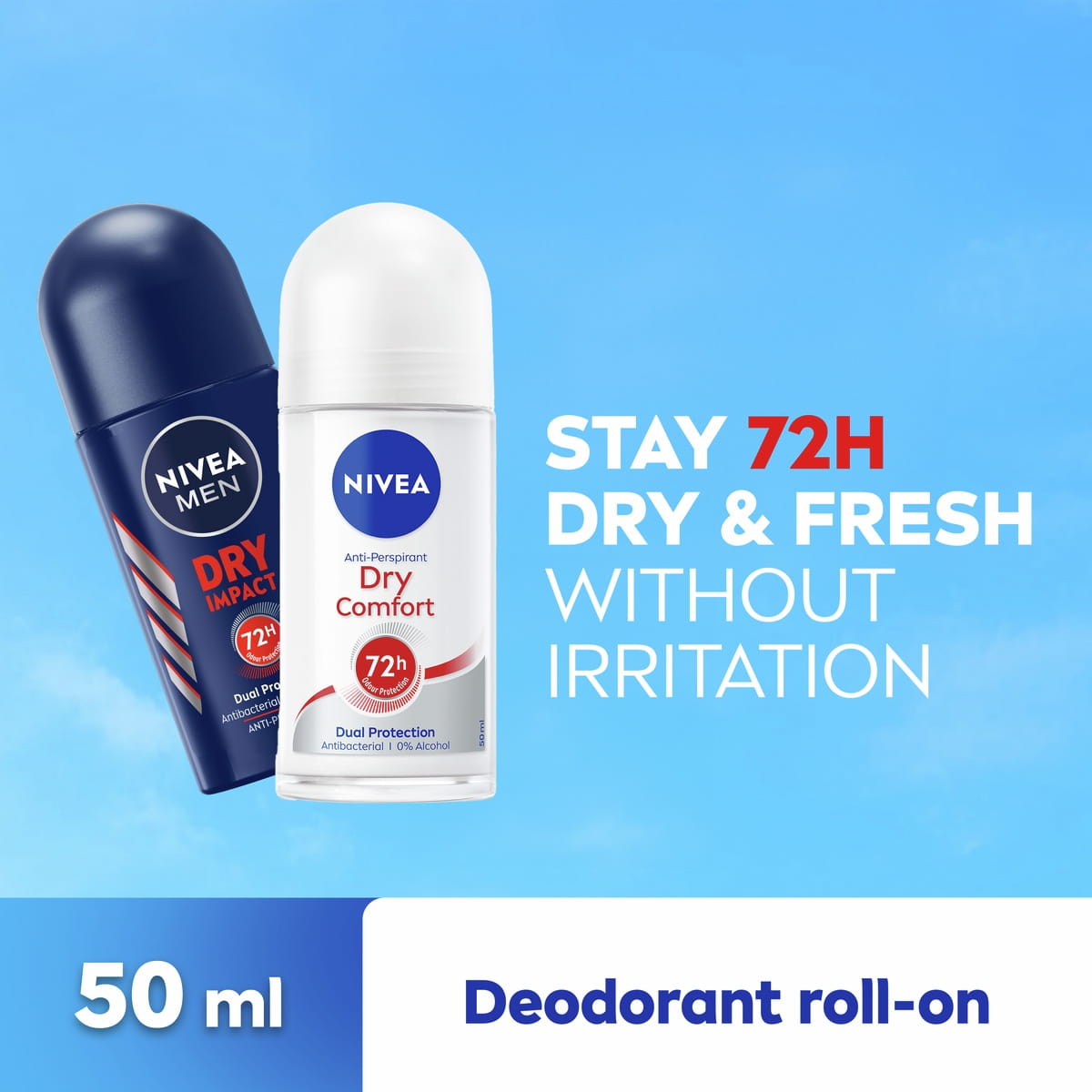 NIVEA Dry Deo Roll-on