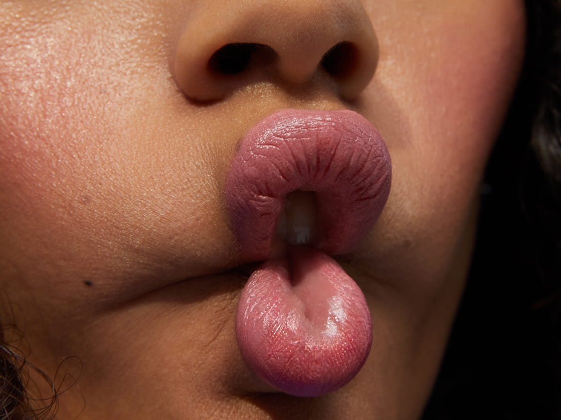 Φιλί σε σχήμα ψαριού