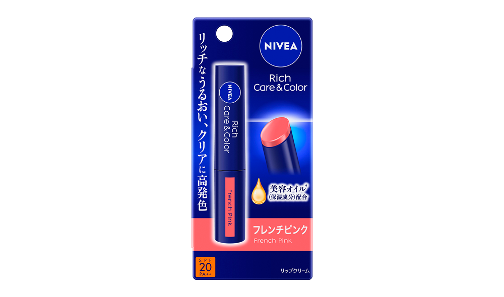 ニベア リッチケア＆カラーリップ フレンチピンク - NIVEA