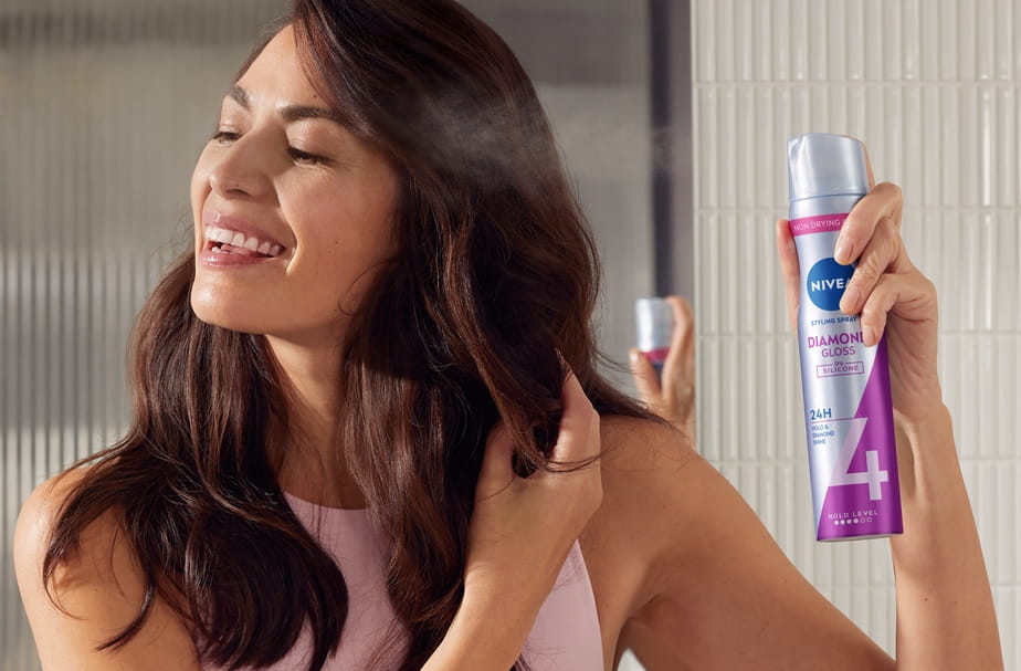 NIVEA Diamant Volumen Haarspray Ultra Stark