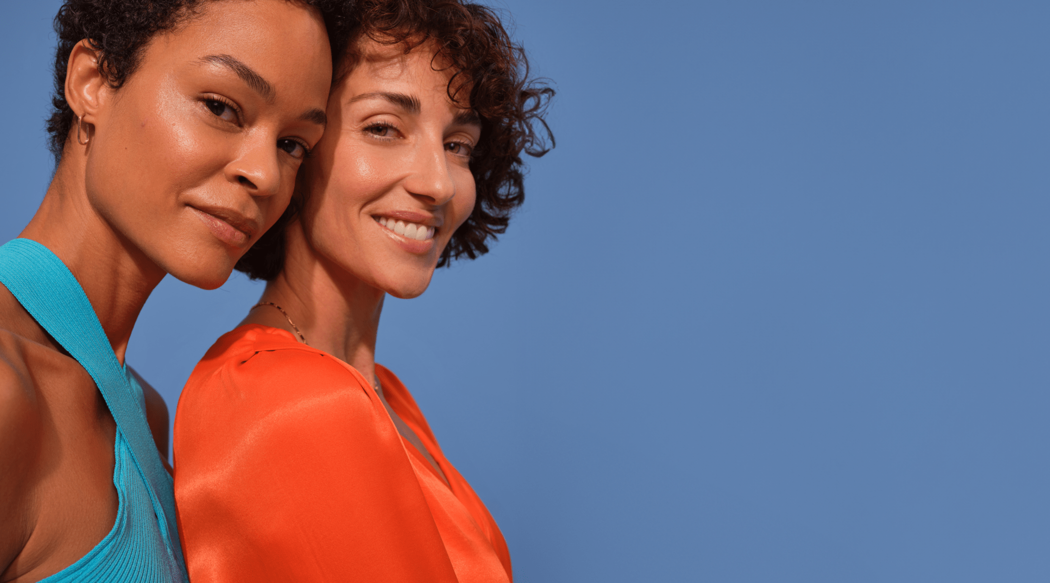 women without fine lines and wrinkle problems