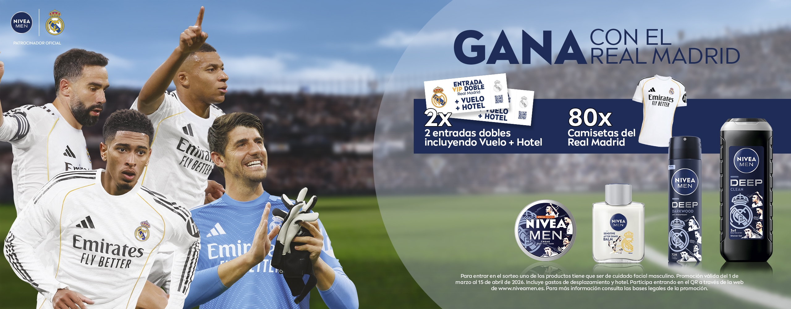 Gana con el Real Madrid