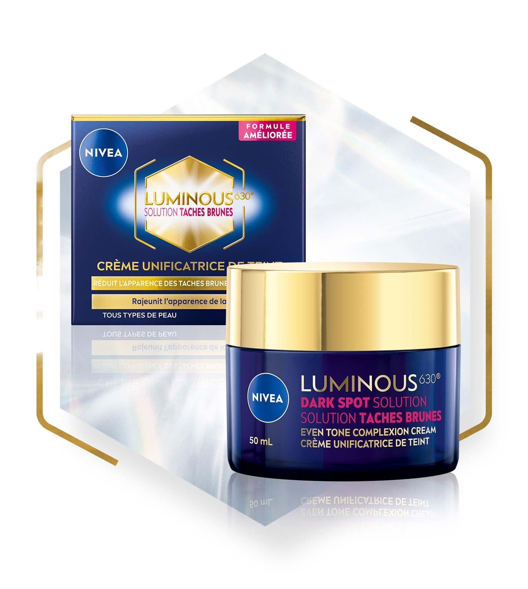 Photo du produit LUMINOUS630® SOLUTION TACHES BRUNES CRÈME UNIFICATRICE DE TEINT de NIVEA (15 ml).