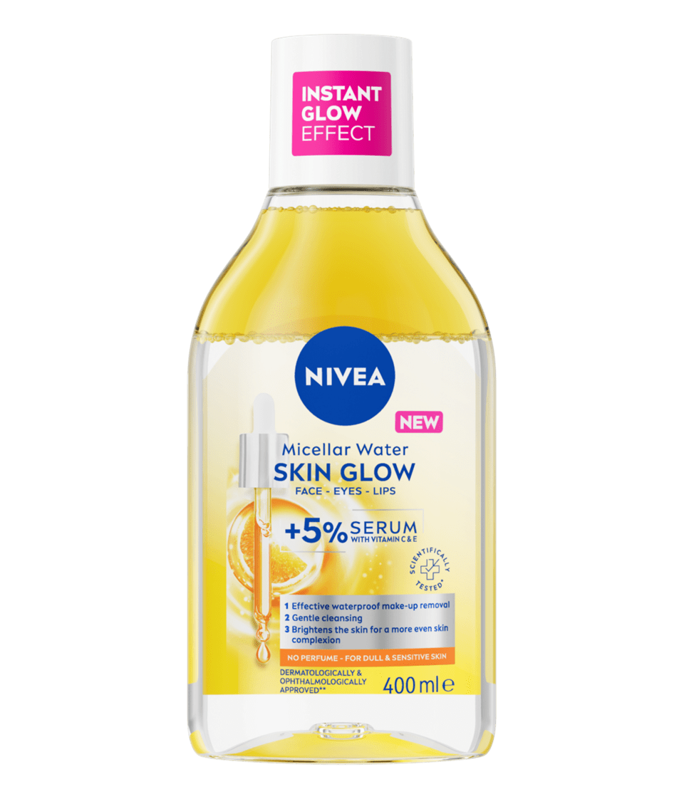 NIVEA Skin Glow Serum Infused Micellar Water - 400ml