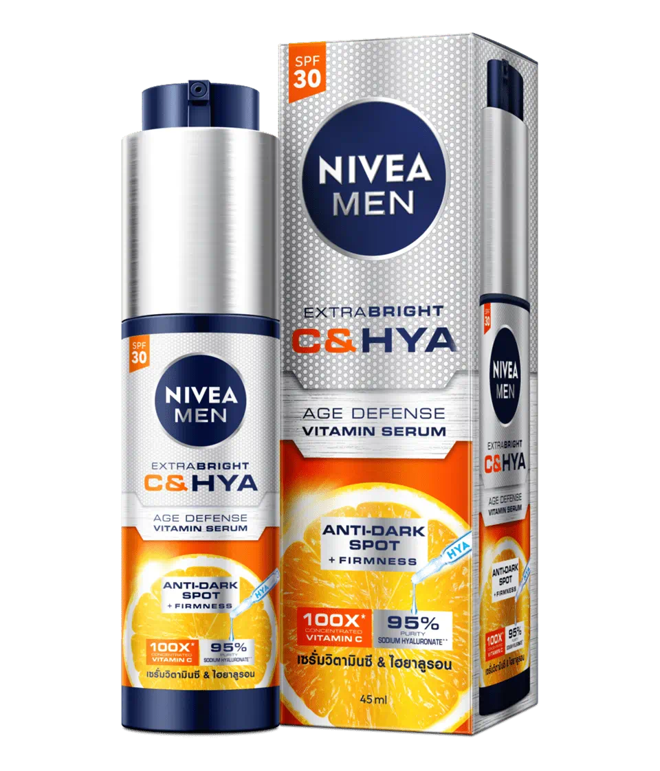 Nivea เอ็กซ์ตร้า ไบรท์ ซี&ไฮยา วิตามิน เซรั่ม SPF30