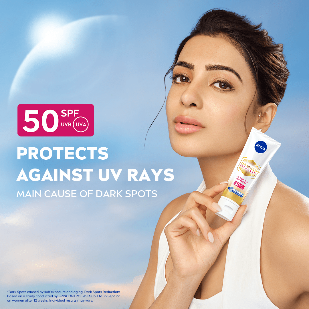 NIVEA Luminous Even Glow Oil Control Day Cream with SPF 50 - Nivea In