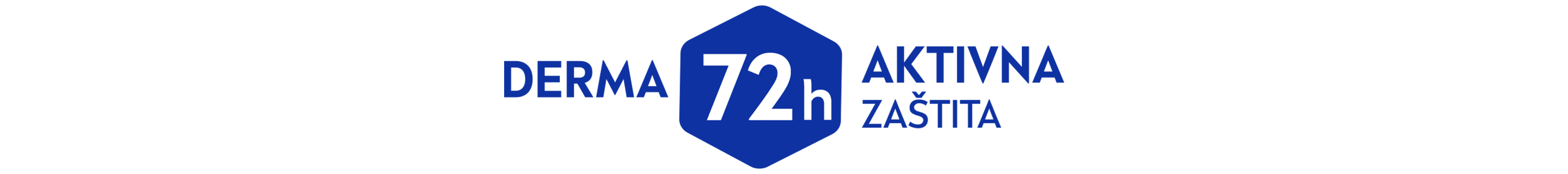 Ikonica Derma 72h Active zaštite na nebeskoplavoj pozadini.