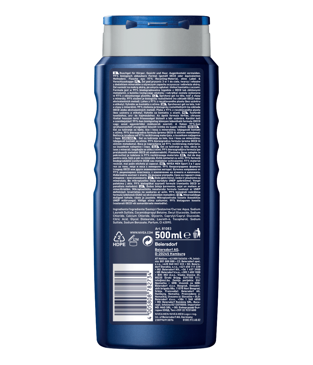 NIVEA MEN Sport Pflegedusche_500ml