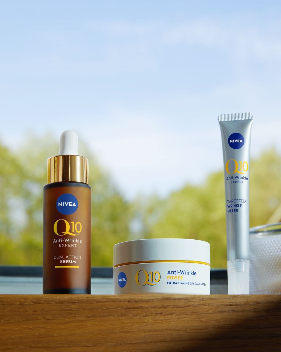 Nivea Q10 -rutiinituotesarja