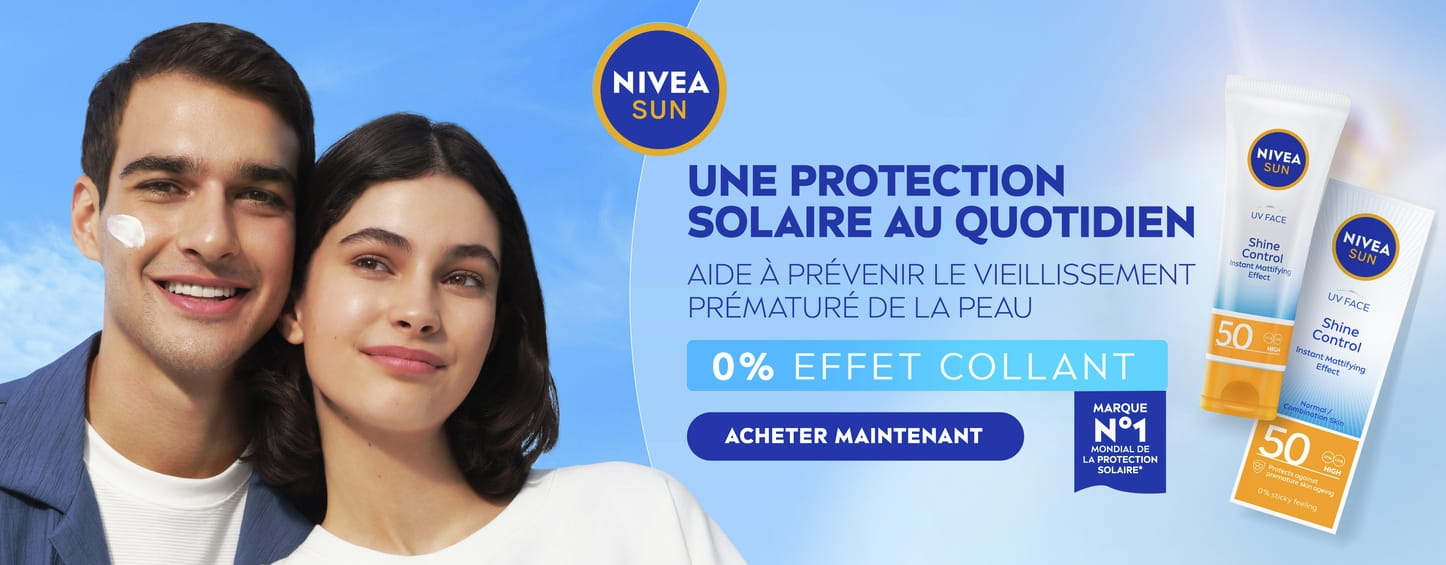 Gamme de produits de protection solaire NIVEA
