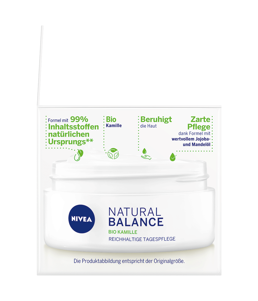 NIVEA Natural Balance Bio Kamille Tagespflege