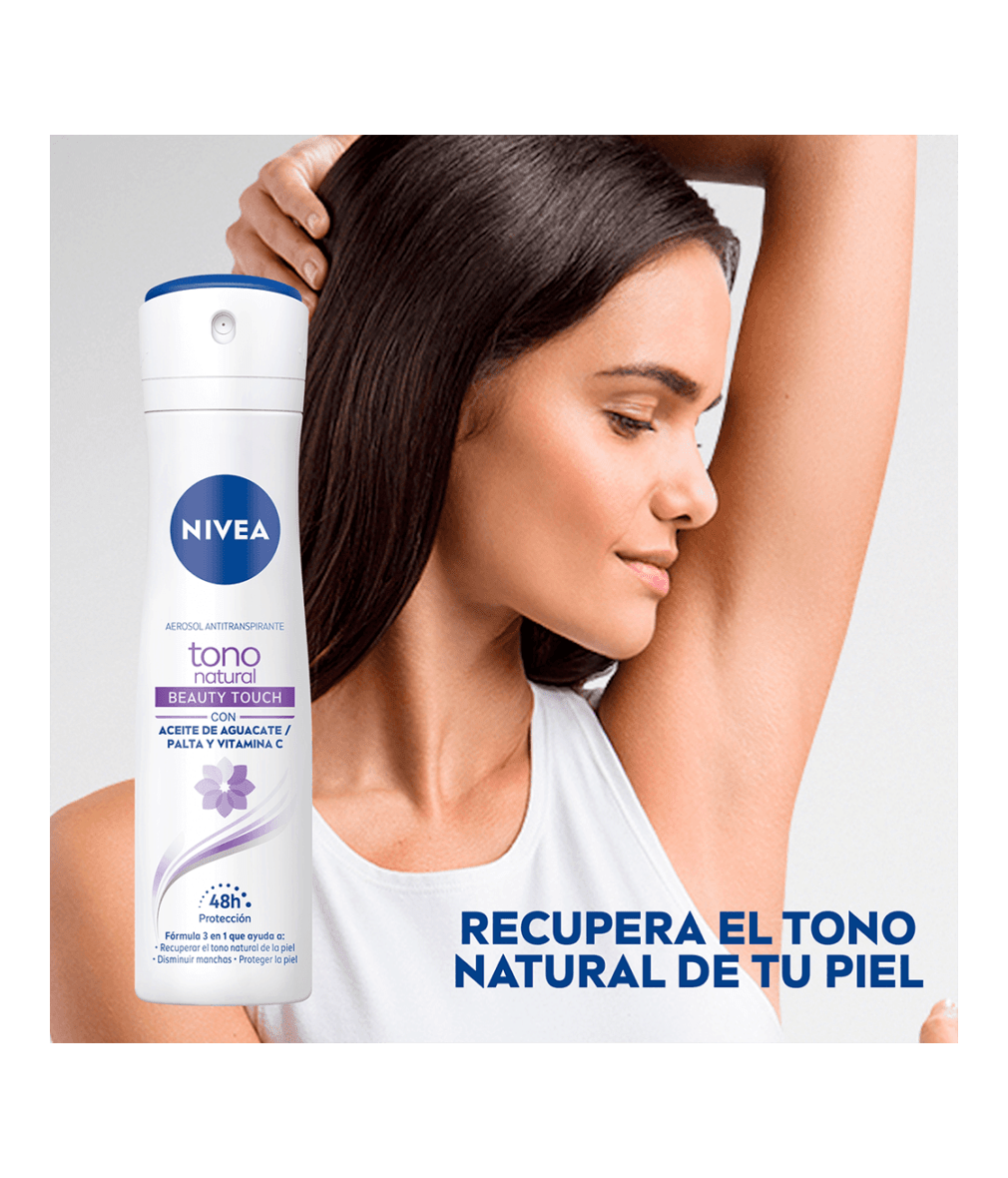 Antitranspirante Tono Natural Beauty Touch  en Spray 150 ml