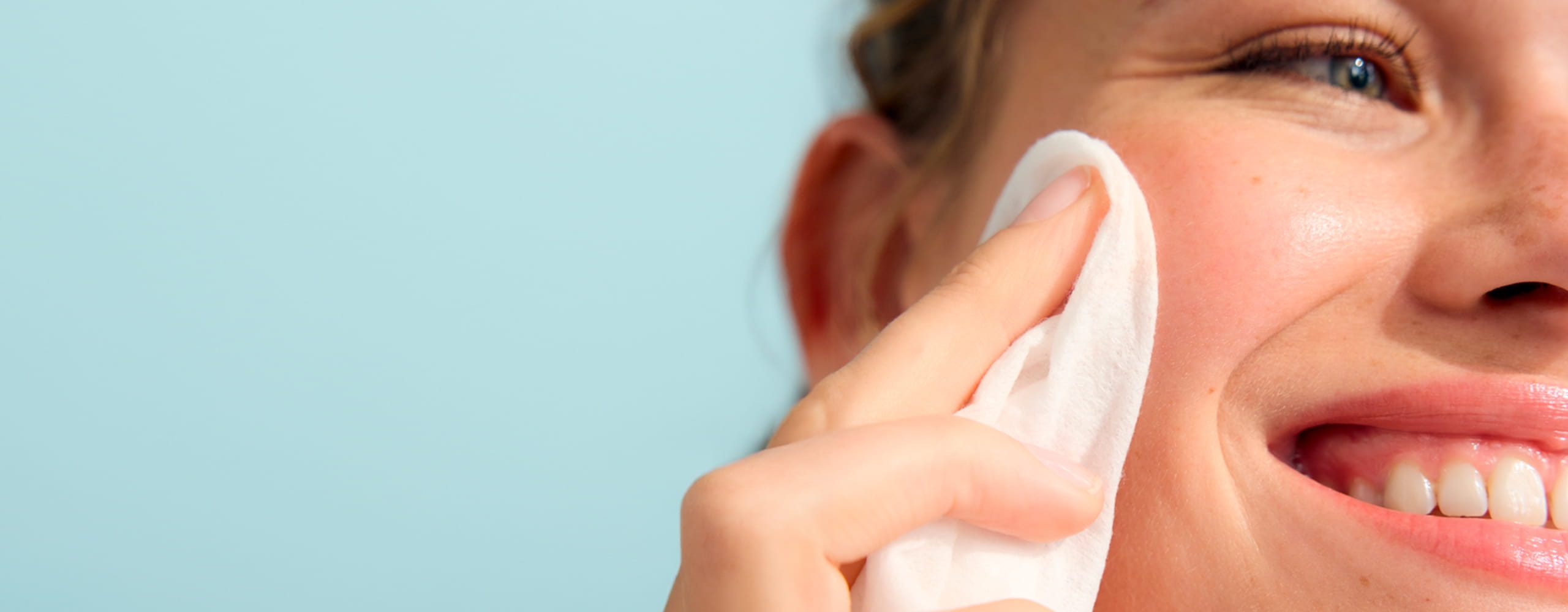 Toallitas para limpiar la cara