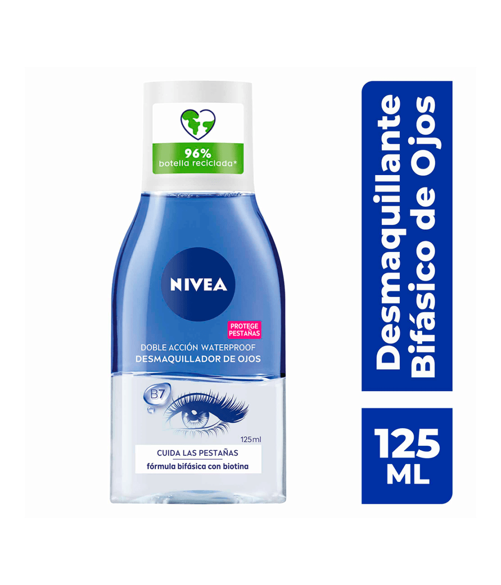Desmaquillante de Ojos Bifásico Nivea para piel normal