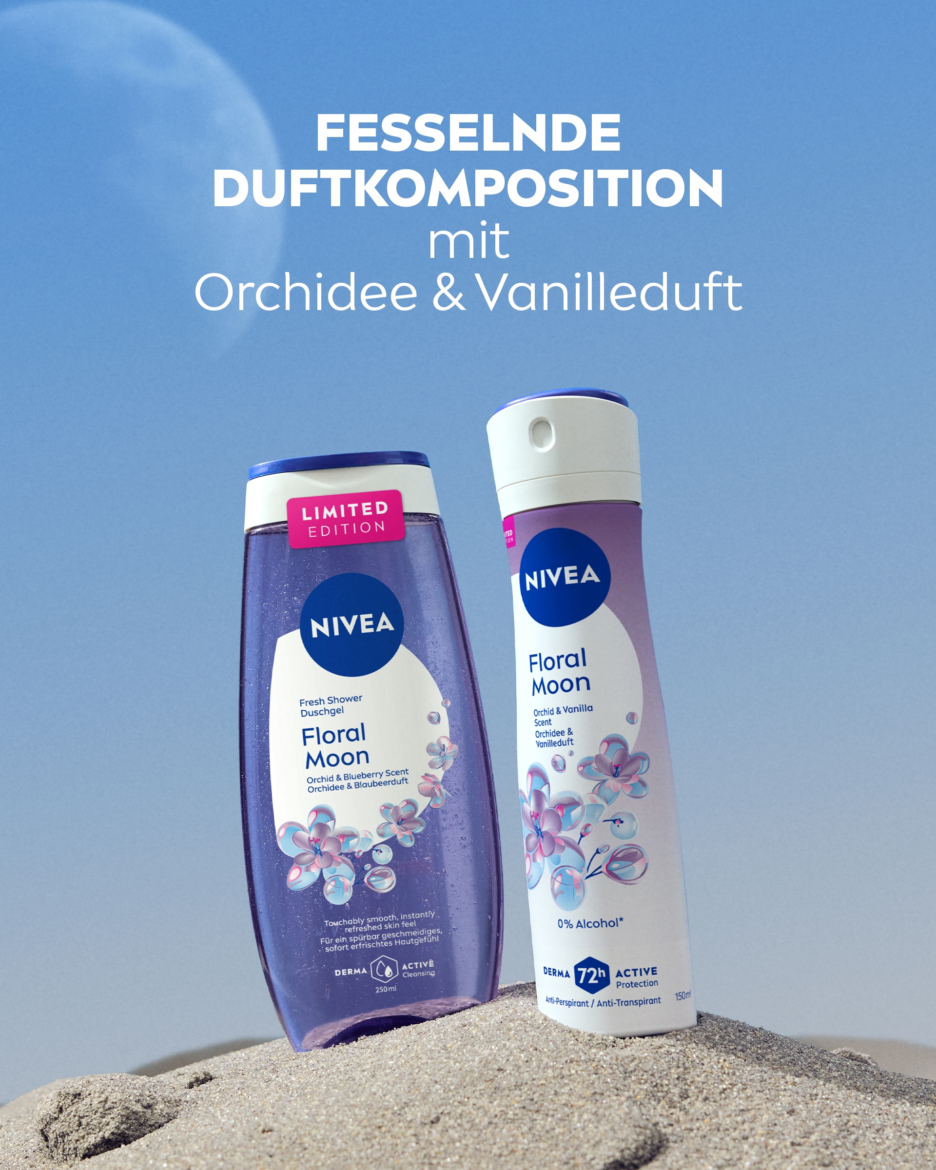 Nivea Floral Moon Duschgel
