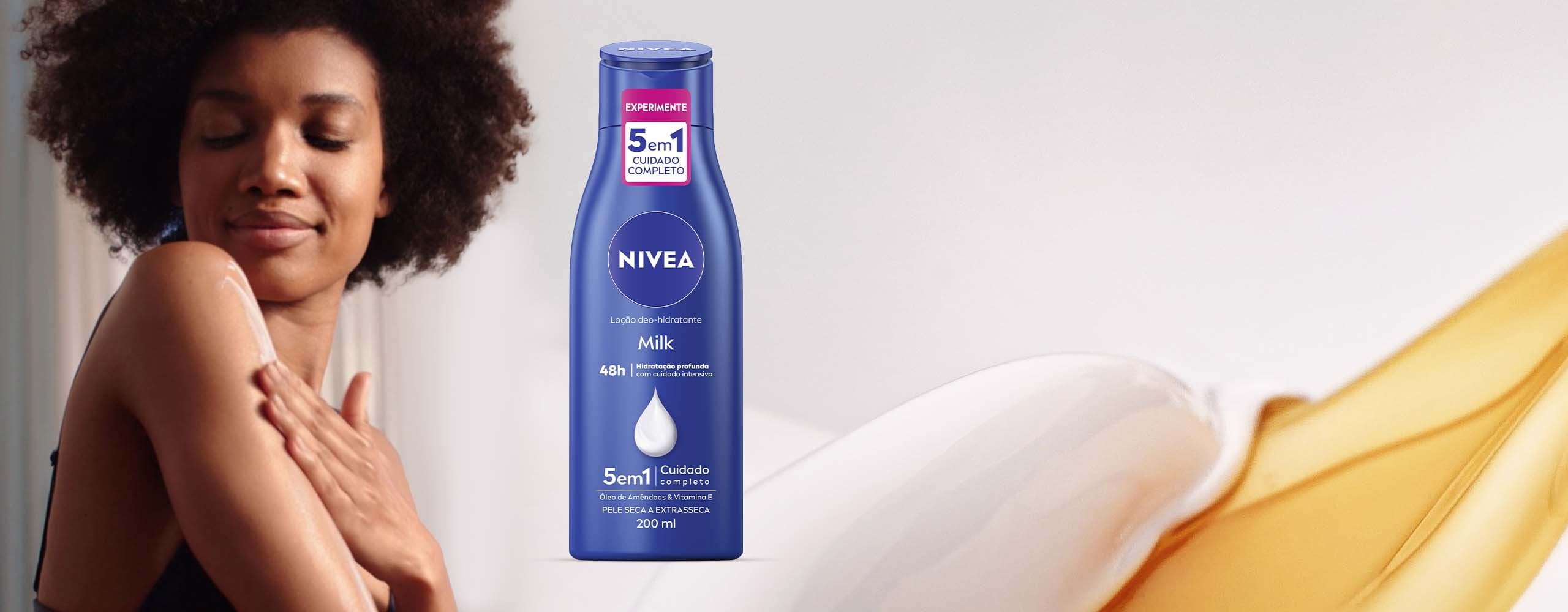 hidratante corporal nivea body milk 5 em 1